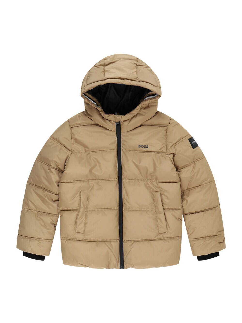

Зимняя куртка BOSS Kidswear, бежевый