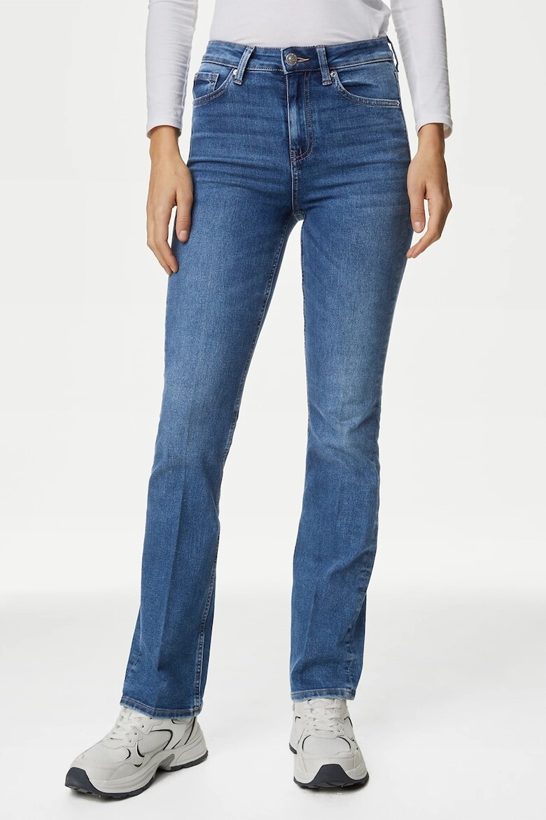 

Укороченные джинсы Eva с завышенной талией Marks & Spencer, синий