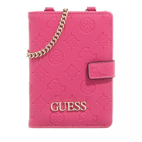 

Кошелек wilder passport case Guess, розовый