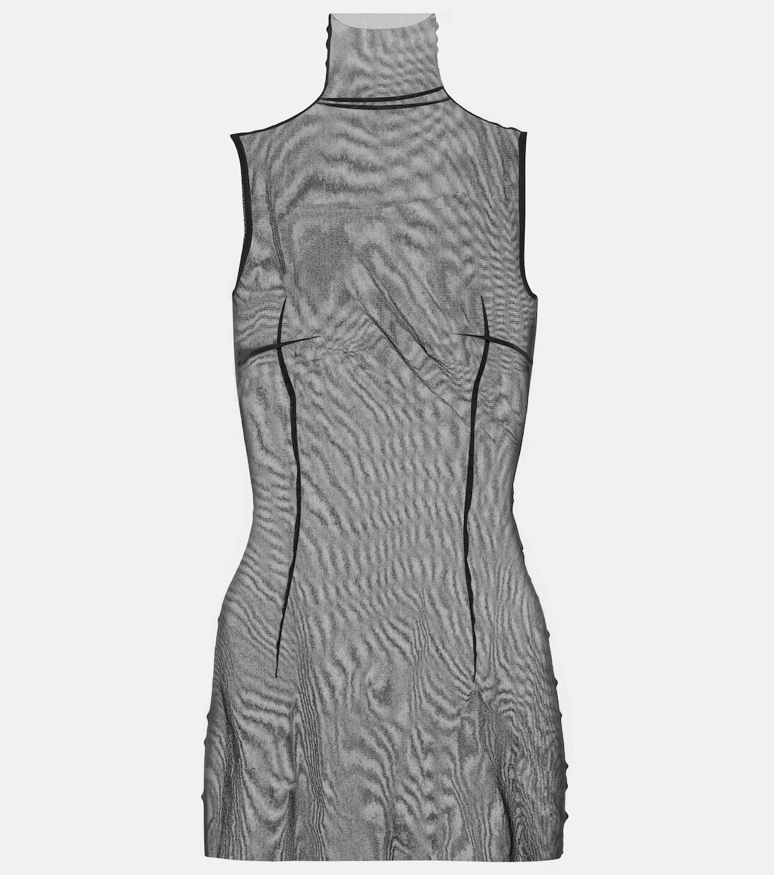 

Прозрачный топ из джерси Ann Demeulemeester, черный