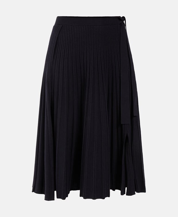 

Шерстяная юбка 3.1 Phillip Lim, темно-синий