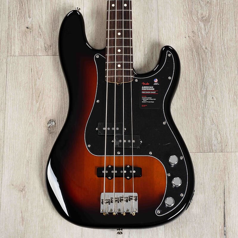 

Басс гитара Fender American Performer Precision Bass, Rosewood Fretboard, 3-Color Sunburst