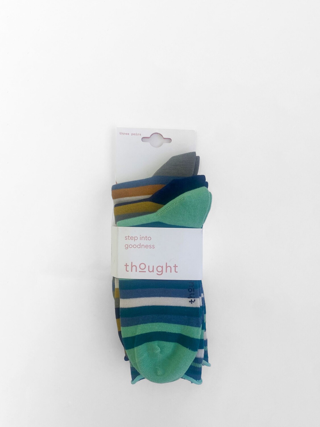 

Носки Lucia Stripe из бамбуковой смеси Thought, мульти