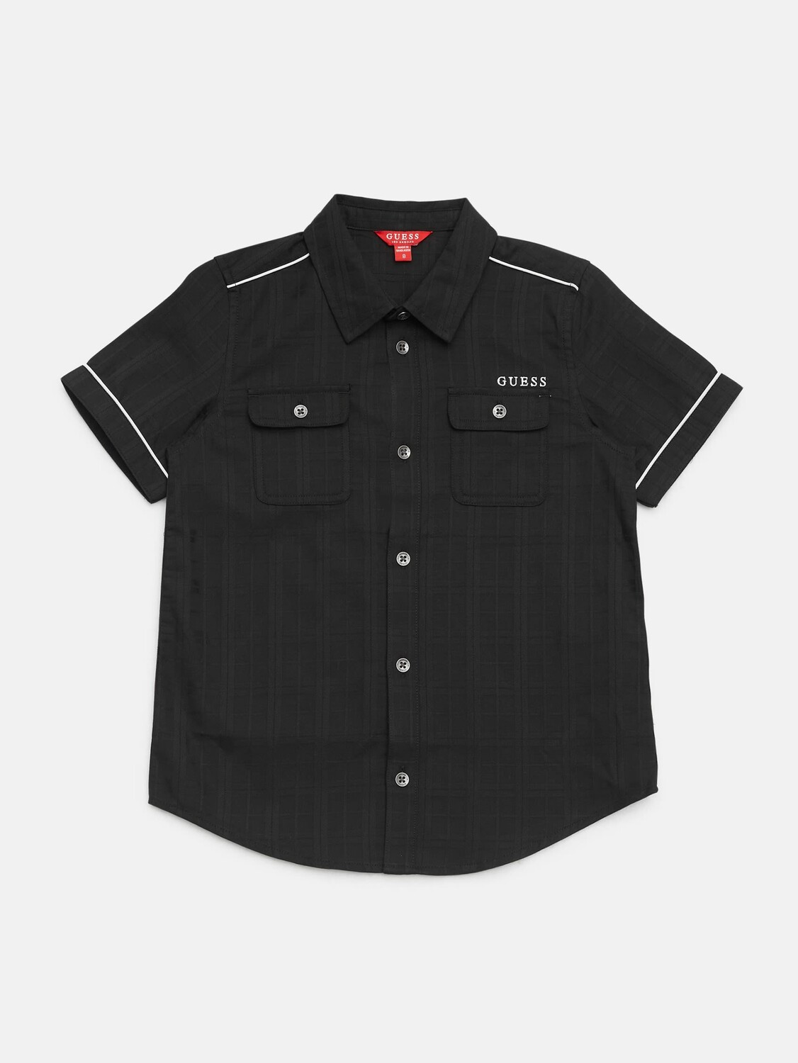 

Рубашка на пуговицах «Дейн» (7–16) Guess Factory, черный