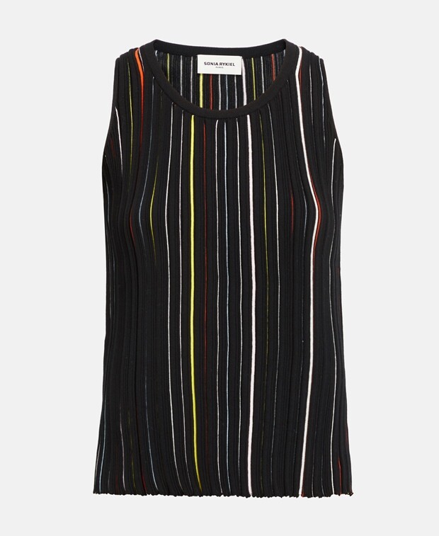 

Топ без рукавов Sonia Rykiel, черный