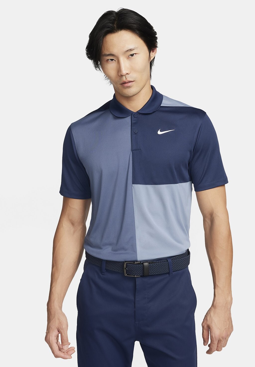 

Рубашка-поло DRI FIT VICTORY Nike, цвет midnight navy ashen slate diffused blue white