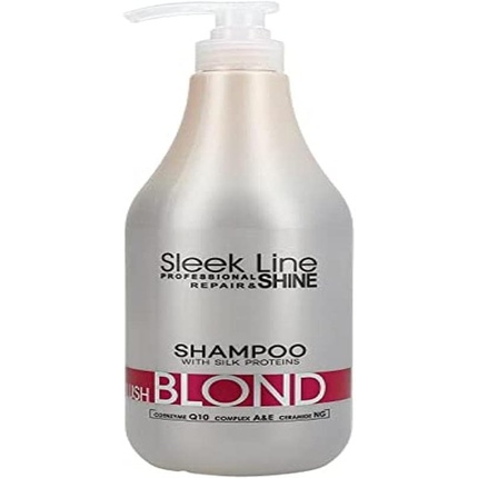 цена Sleek Line Шампунь для румян для блондинок, 1000 мл, Stapiz