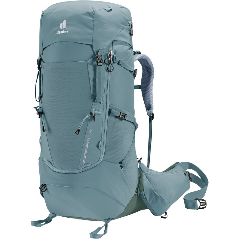 цена Женский рюкзак Aircontact Core 55+10 SL Deuter, серый