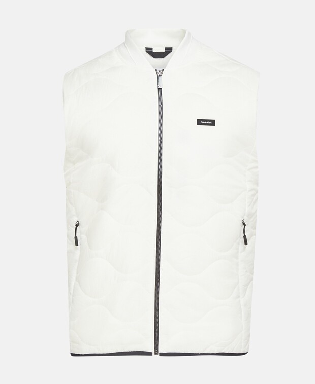 

Стеганый жилет Calvin Klein, цвет Wool White