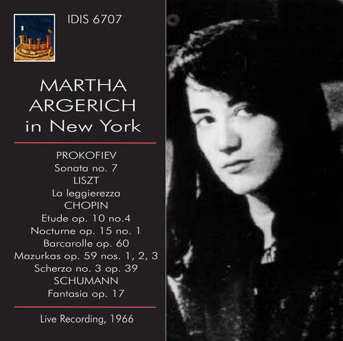 

CD диск Prokofiev / Argerich, Martha: Martha Argerich in New York