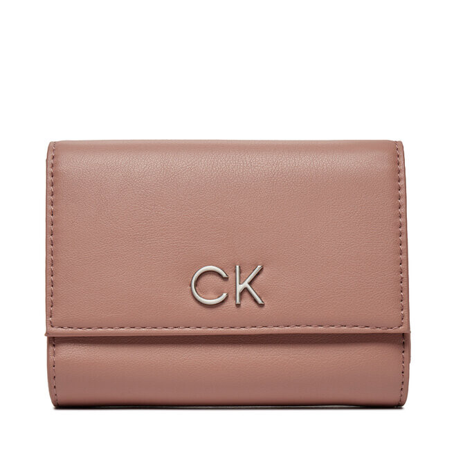 

Кошелек Calvin Klein Re-LockTrifold Md, розовый