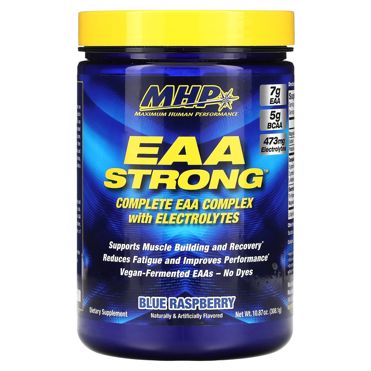 

EAA Strong, голубая малина, 308,1 г (10,87 унции), MHP