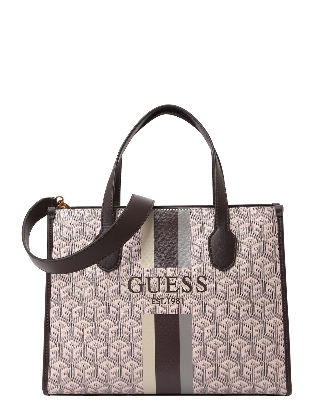 

Сумочка Guess SILVANA, капучино/темно-коричневый