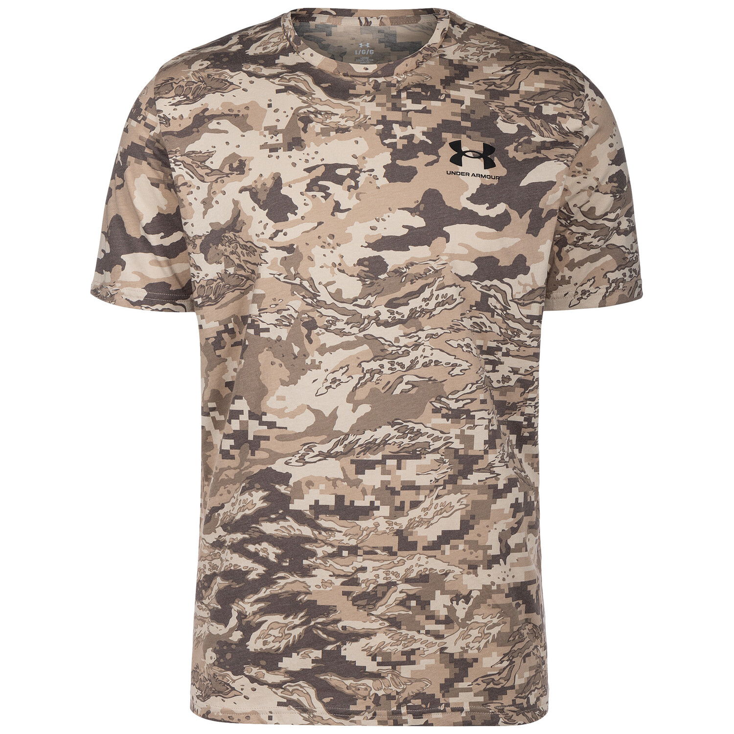 

Рубашка Under Armour Trainingsshirt ABC, цвет braun/schwarz