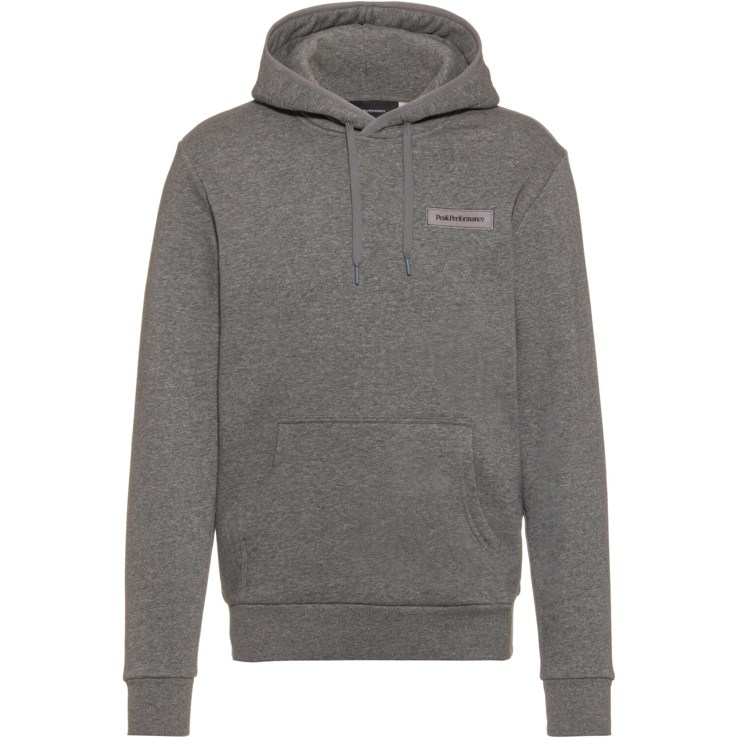 

Толстовка Peak Performance Hoodie Logo, серый меланж