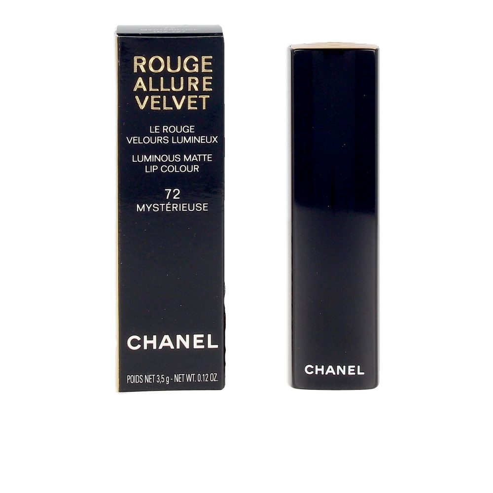 Губная помада Rouge allure velvet Chanel, 3,5 g, 72-mystérieuse