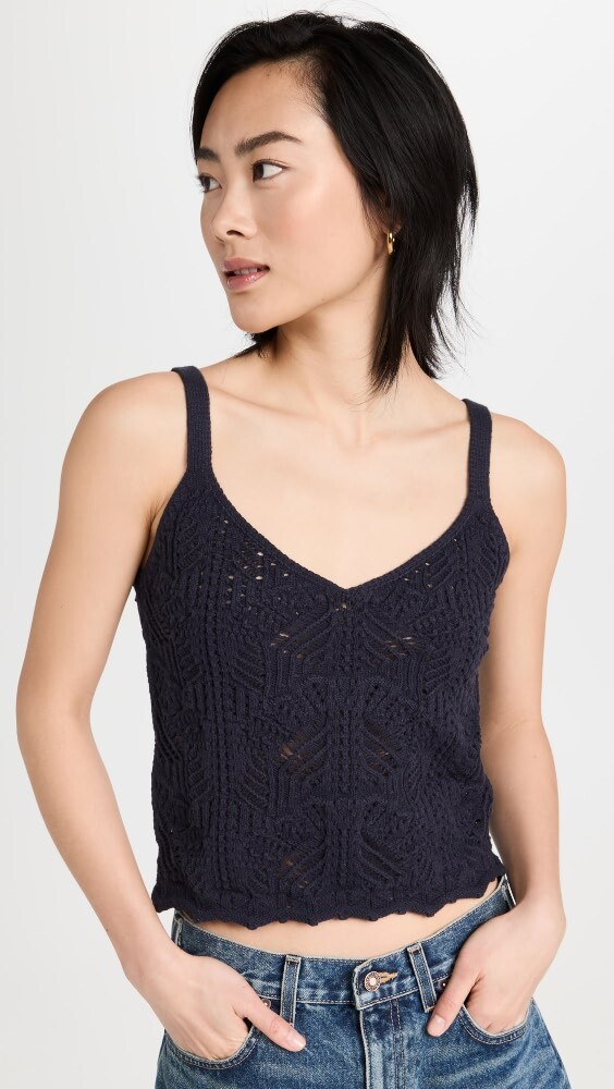 

Майка Vince Lace Stitch