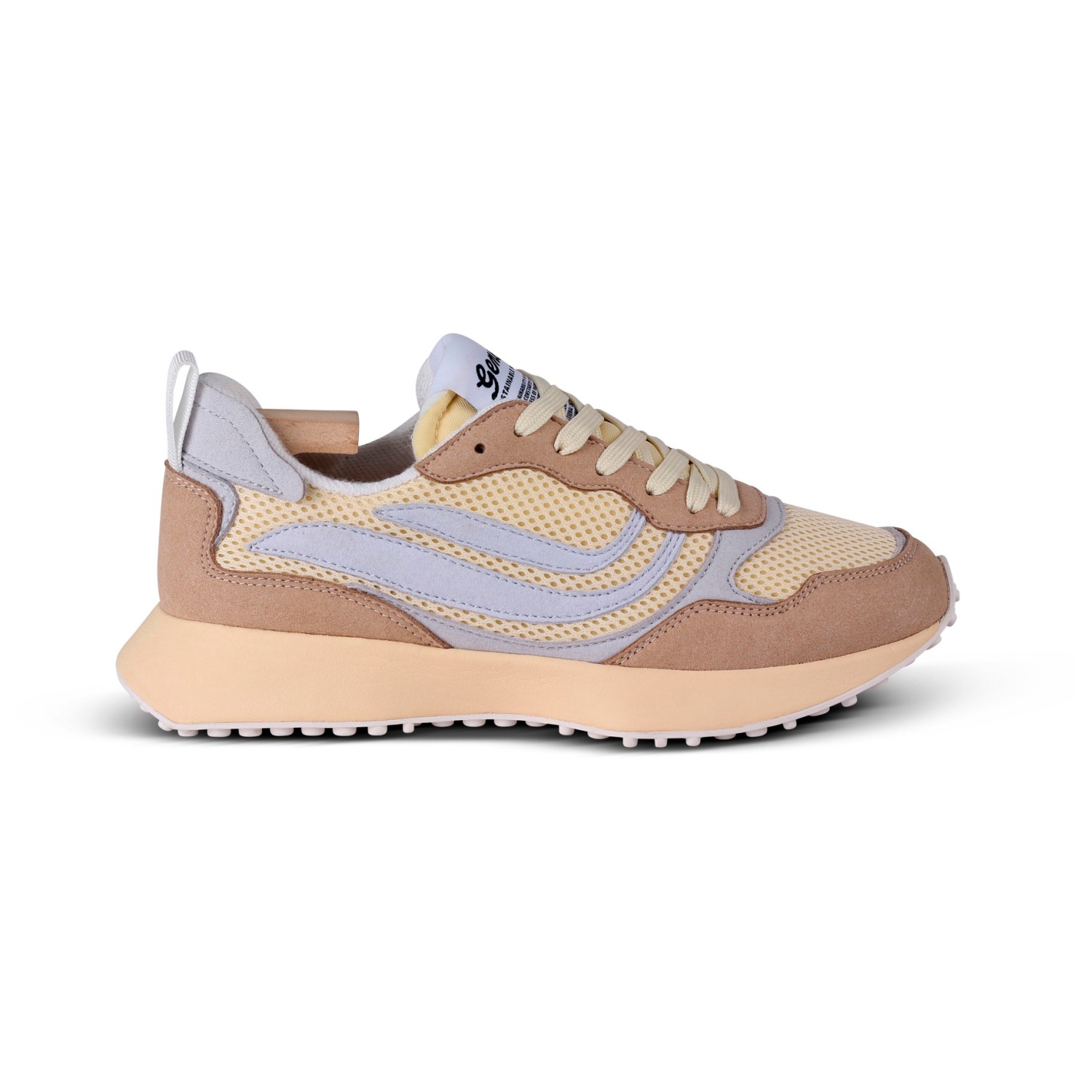 Кроссовки Genesis Footwear G Marathon Multipastel, цвет Light Beige/Light Grey/Sky