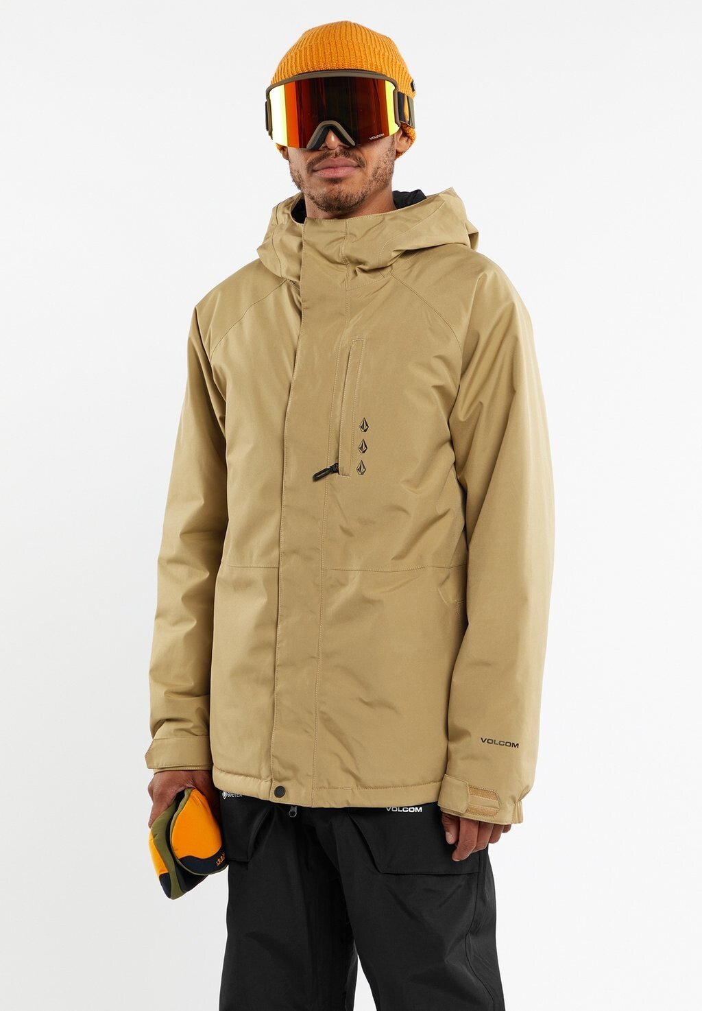 Куртка Volcom DUA INSULATED GORE-TEX, цвет dark khaki