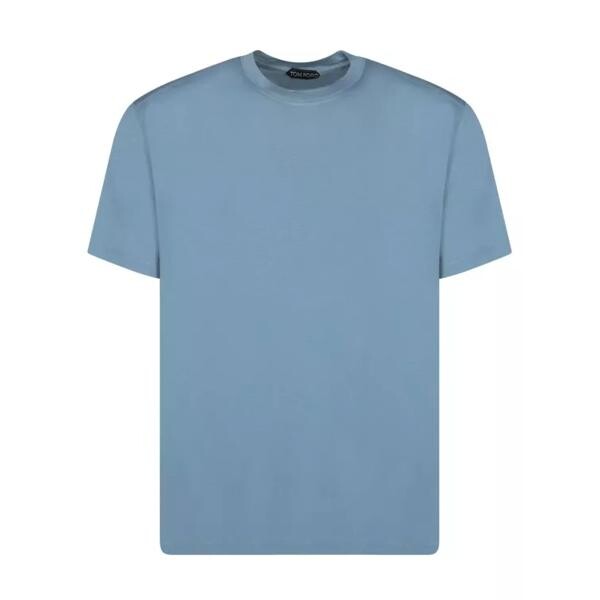 

Футболка cotton blend t-shirt Tom Ford, синий