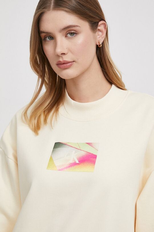 

Толстовка Calvin Klein Jeans, бежевый