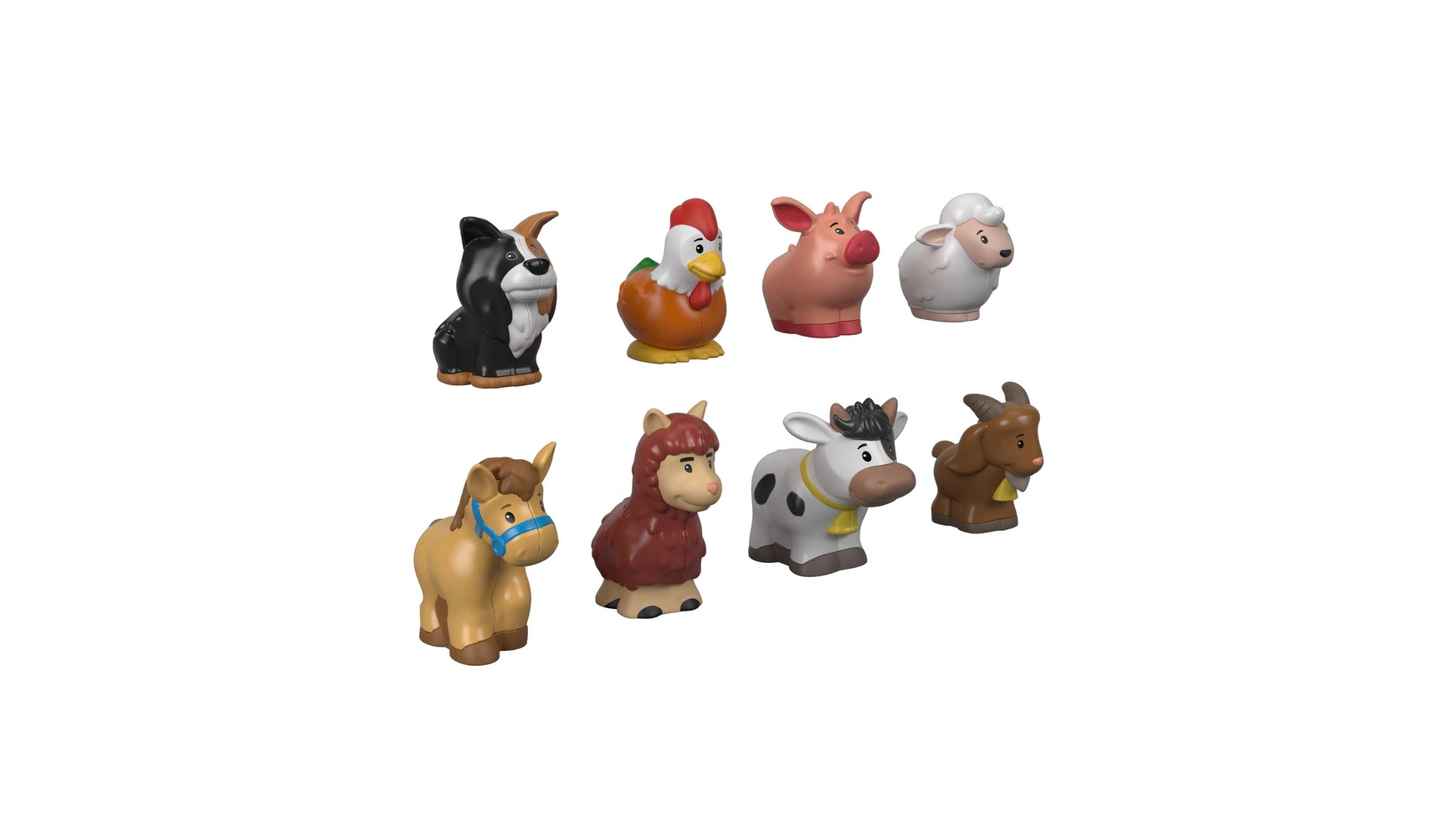 Набор Fisher Price Little People Farm Animals из восьми фигурок – заказать  из-за рубежа в «CDEK.Shopping»