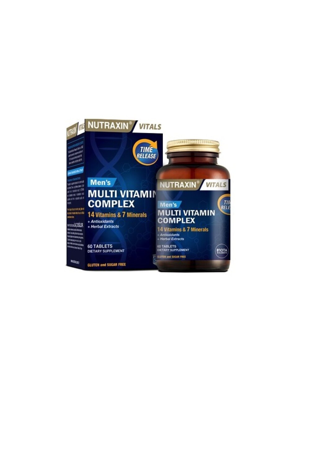 

Nutraxin 60 таблеток для мужчин - мультивитаминный и минеральный комплекс
