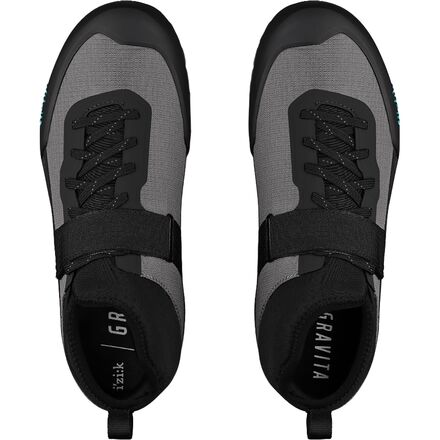 Обувь Gravita Tensor на плоской педали Fi'zi:k, цвет Gray/Aqua Marine цена и фото