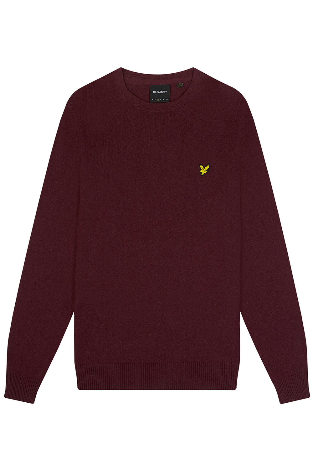 

Пуловер Lyle & Scott Strick, бордо