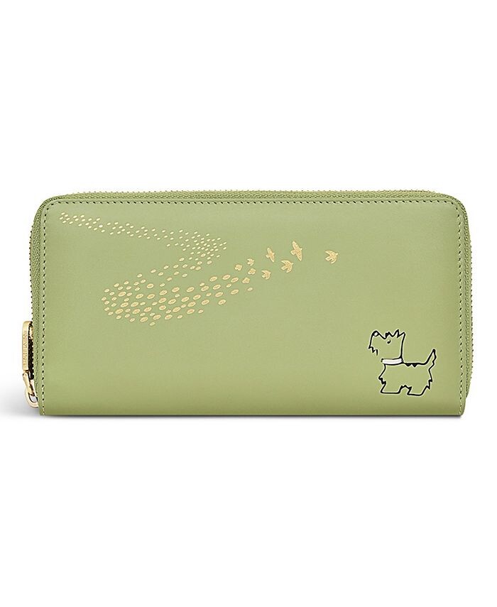 

Большой кошелек Take Flight на молнии Radley London, зеленый