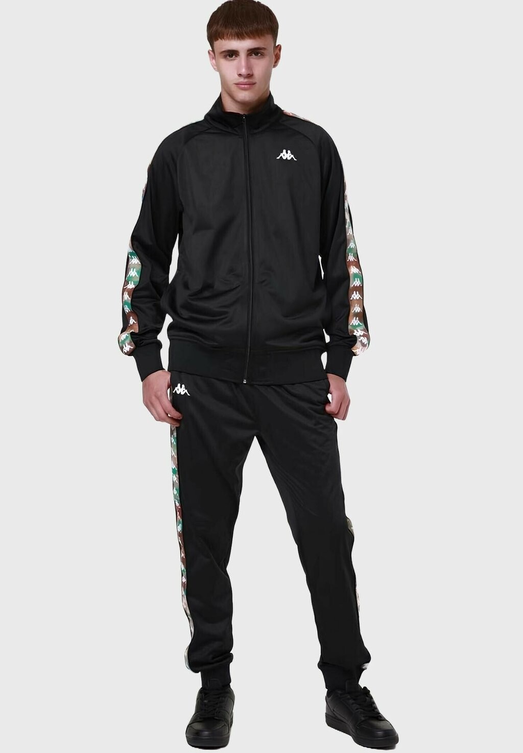 

Спортивный костюм SPORTS OUTFIT Kappa, черный, серо-коричневый, табачный