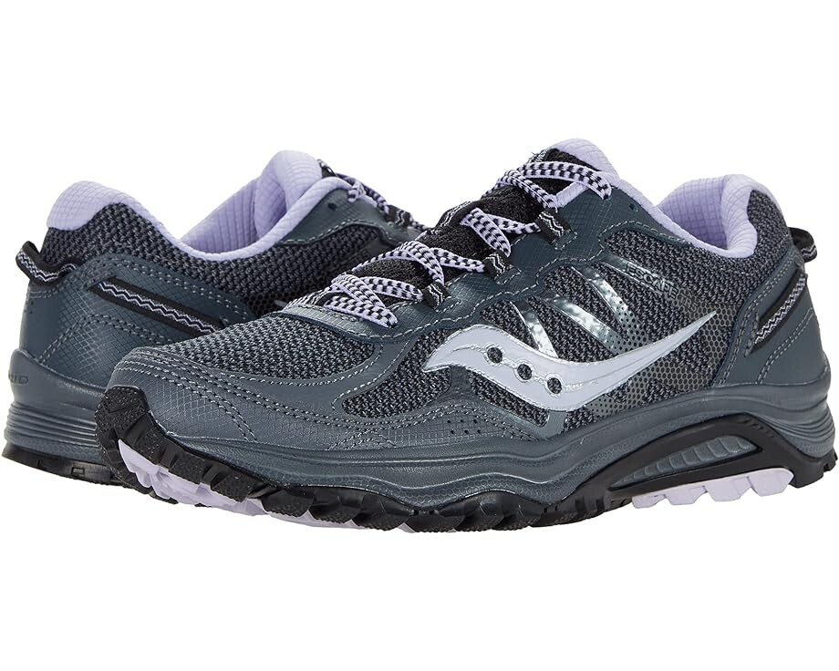 

Кроссовки Saucony Grid Escape TR5, цвет Charcoal/Lavender