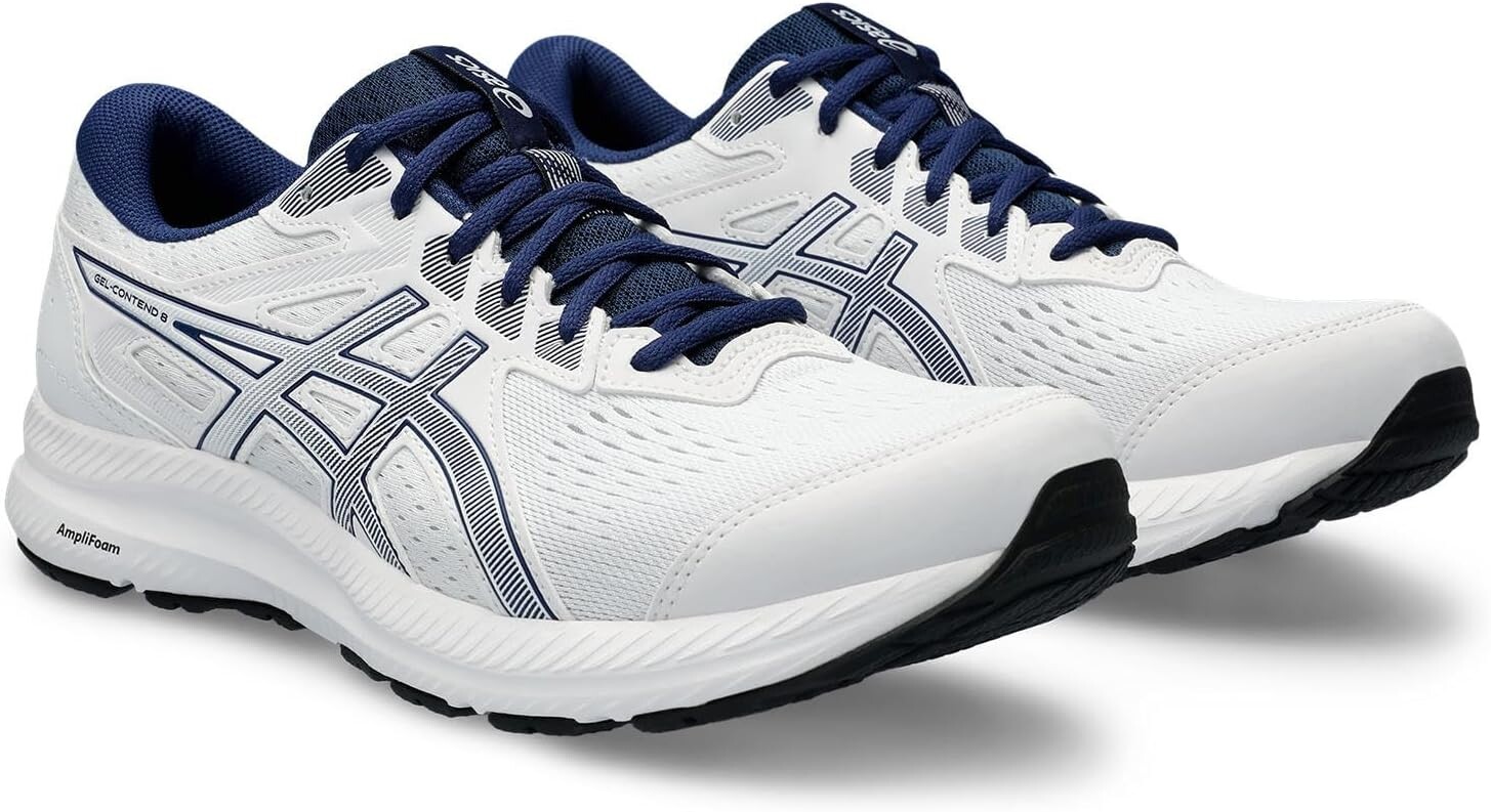 

Кроссовки GEL-Contend 8 ASICS, цвет White/Blue Expanse