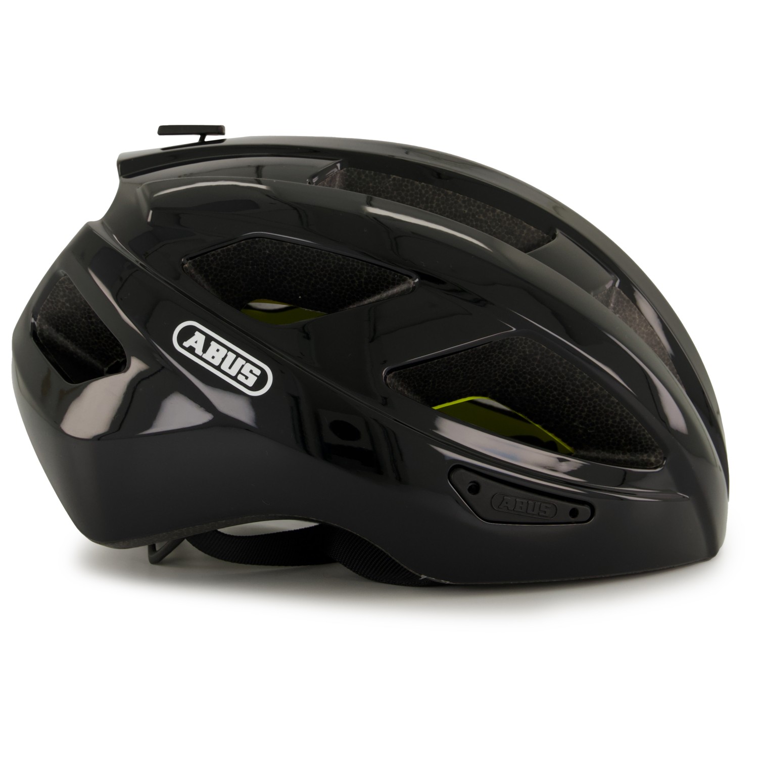 Велосипедный шлем Abus Macator MIPS, цвет Shiny Black
