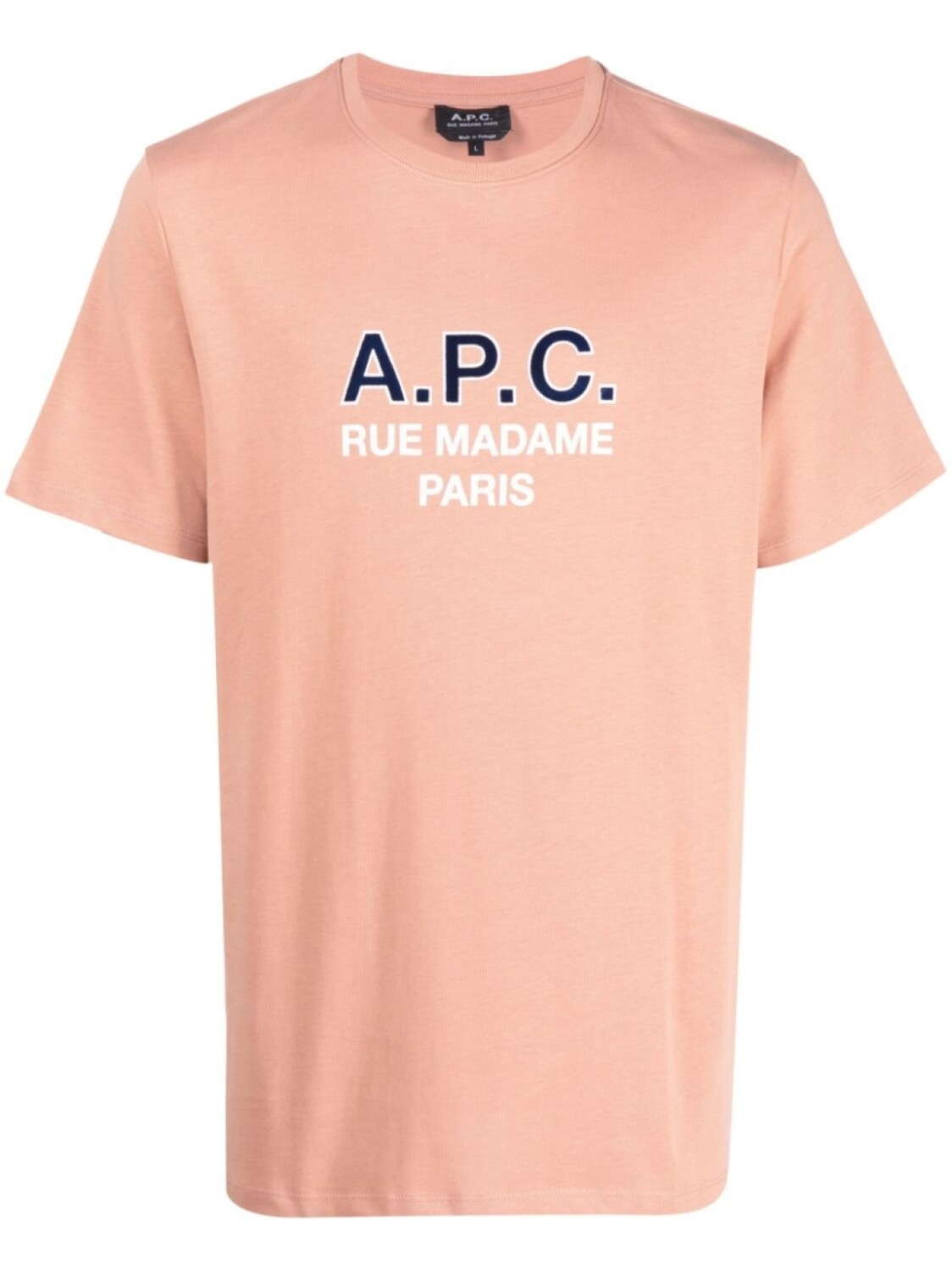 

A.P.C. футболка с логотипом, оранжевый
