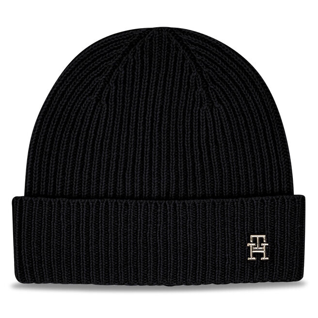 

Шапка Tommy Hilfiger CashmereChic Beanie, черный