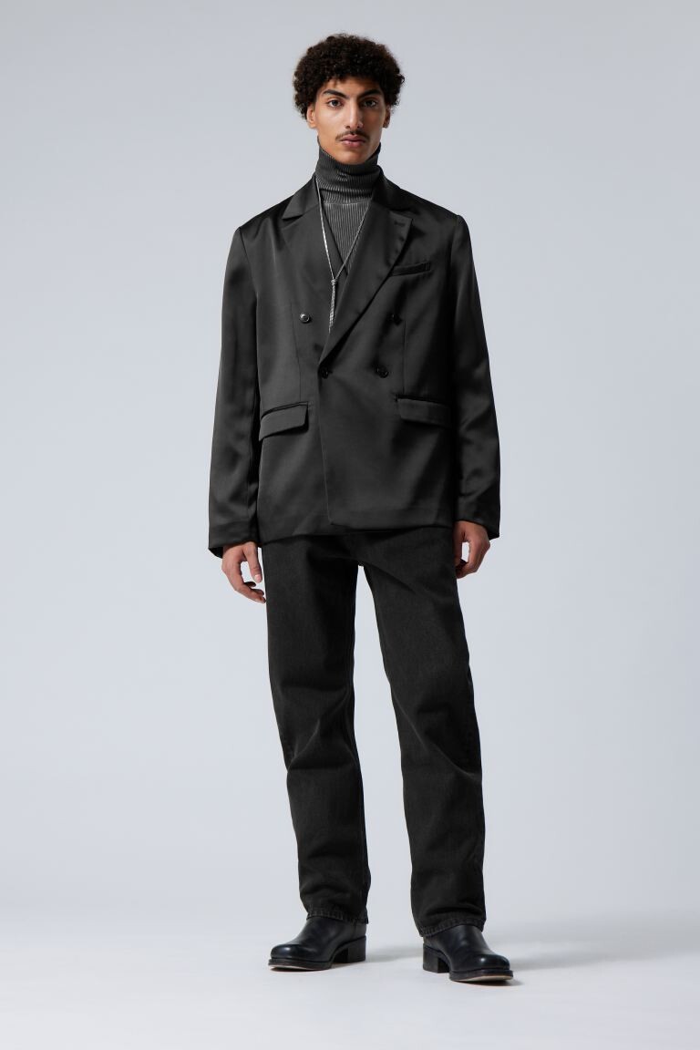 

Блейзер стандартного кроя roberto H&M, черный