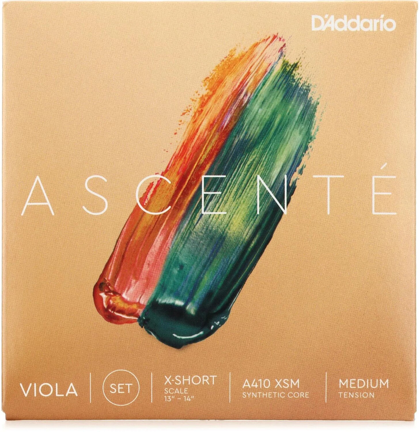 

D'Addario A410 XS Ascente Набор струн для альта - очень короткий строй, среднее натяжение