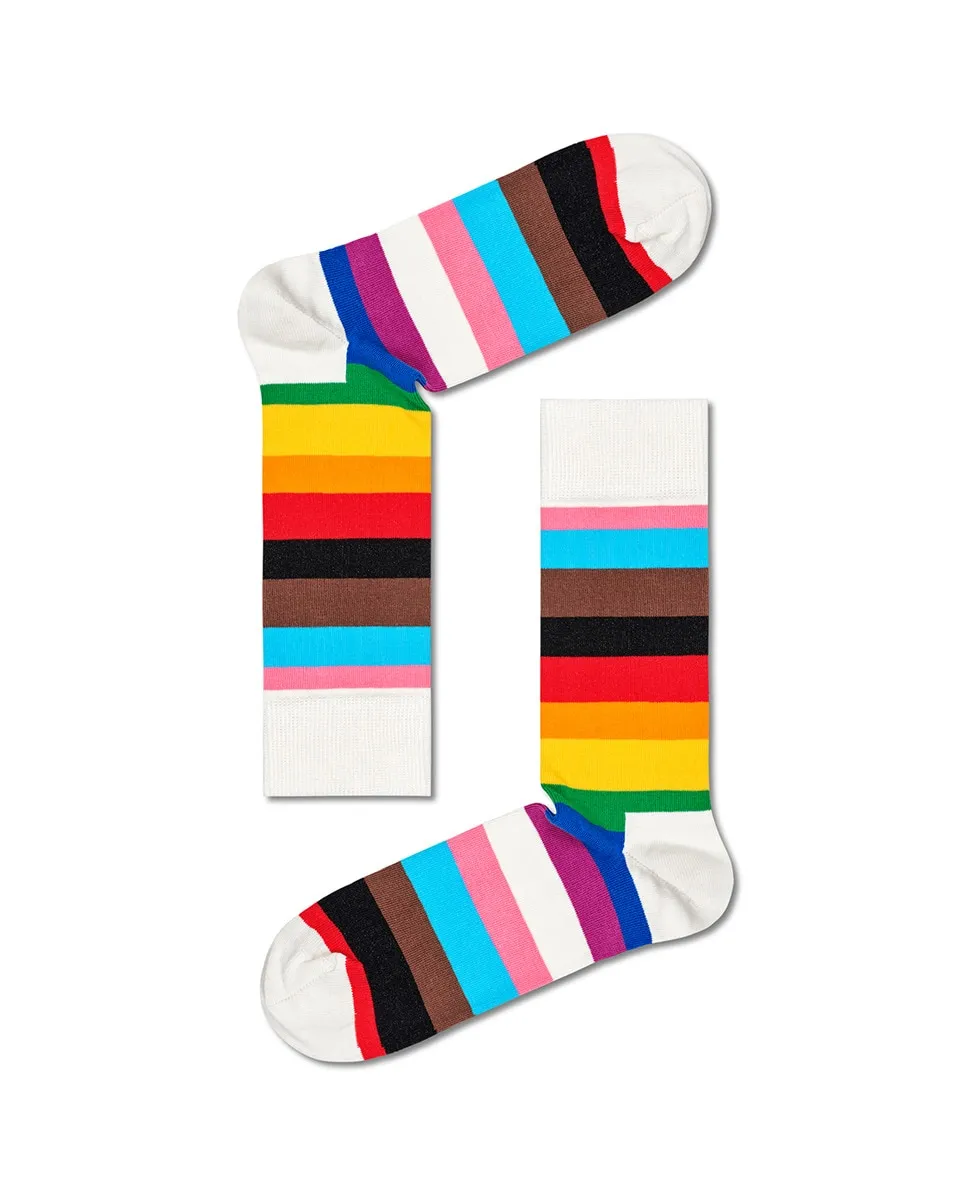 

Короткие носки с принтом Happy Socks, бежевый