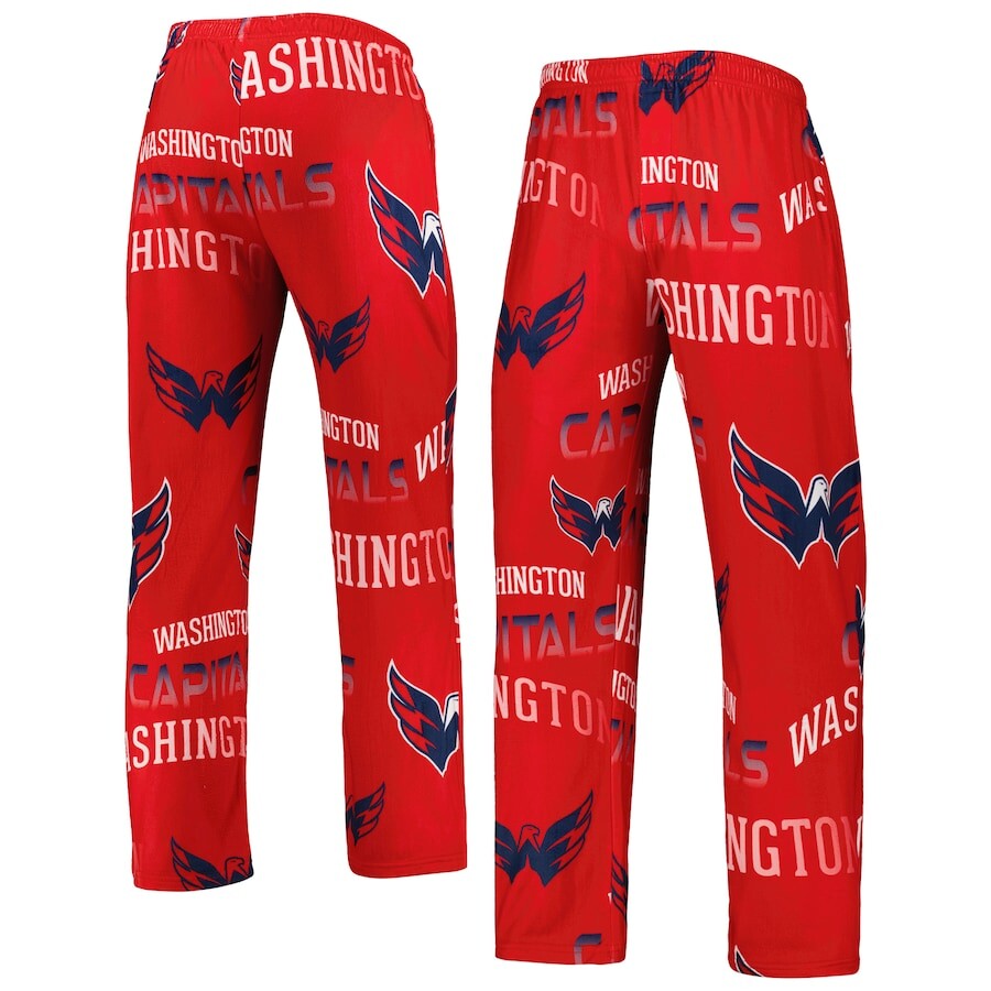 

Пижамный комплект Concepts Sport Washington Capitals, красный