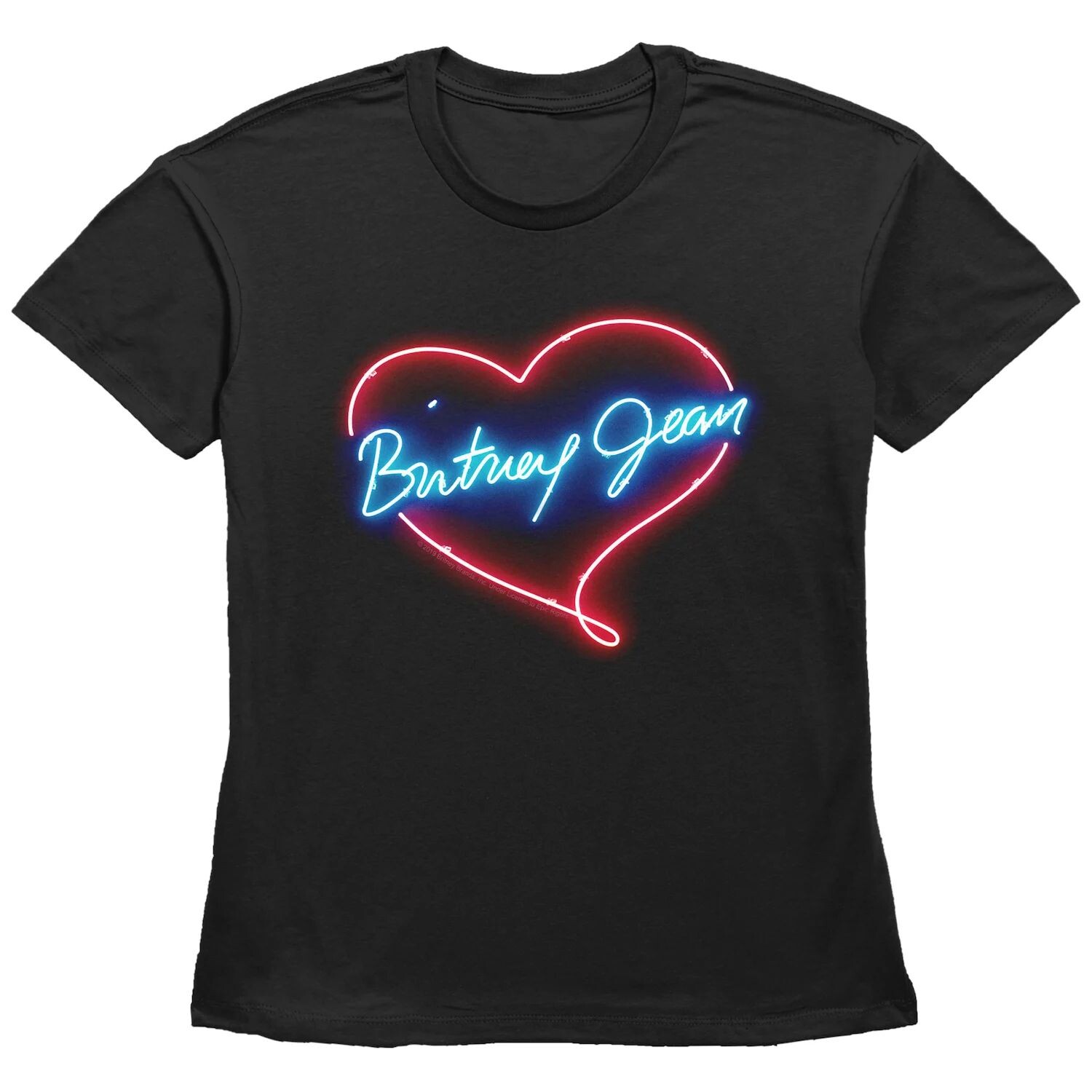

Футболка Britney Jean Heart для юниоров с неоновой вывеской и рисунком Licensed Character
