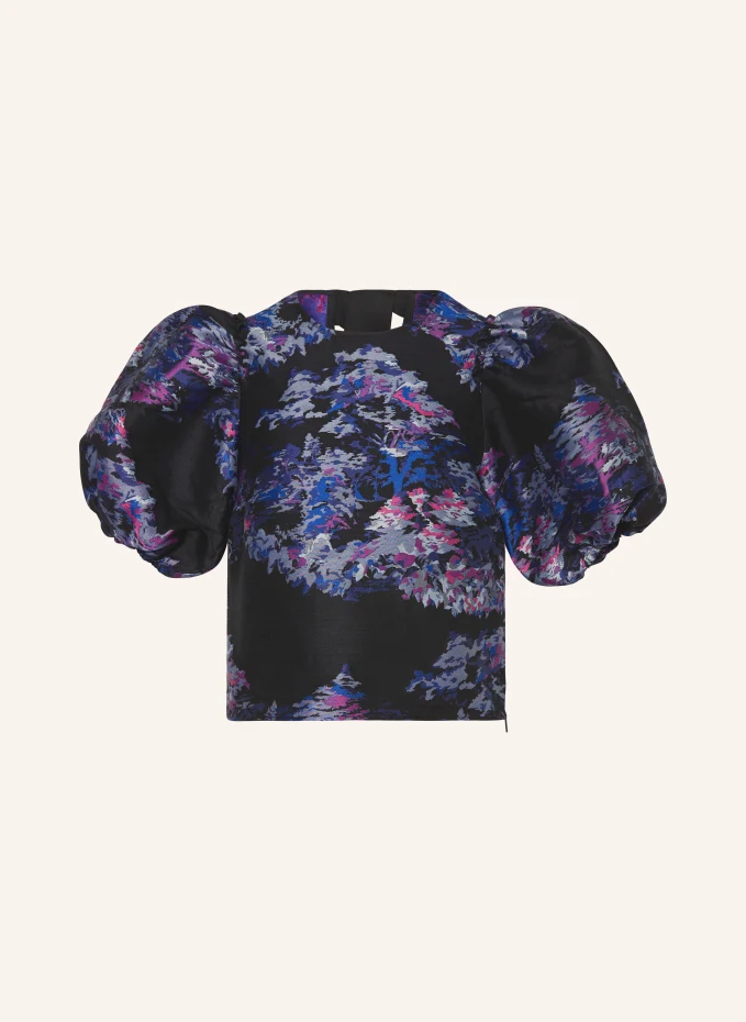 

Olliiey жаккардовая блузка-рубашка Ted Baker, черный
