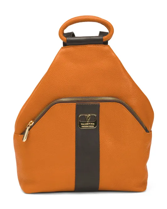 

Кожаный рюкзак Made In Italy Valentina, цвет Pumpkin