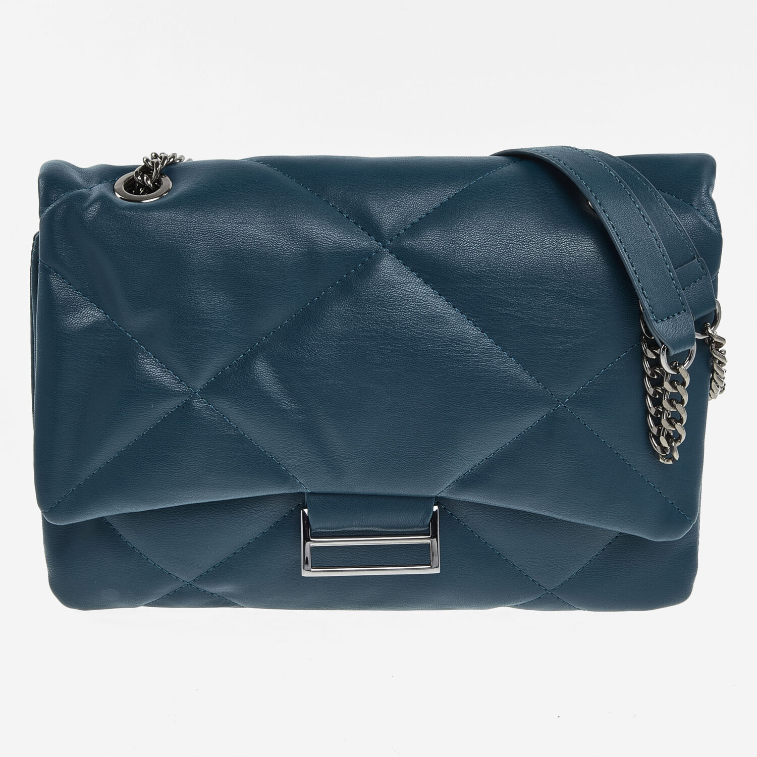 Темно-синяя сумка через плечо с ремешком-цепочкой Orta Nova lex orta 620 sand
