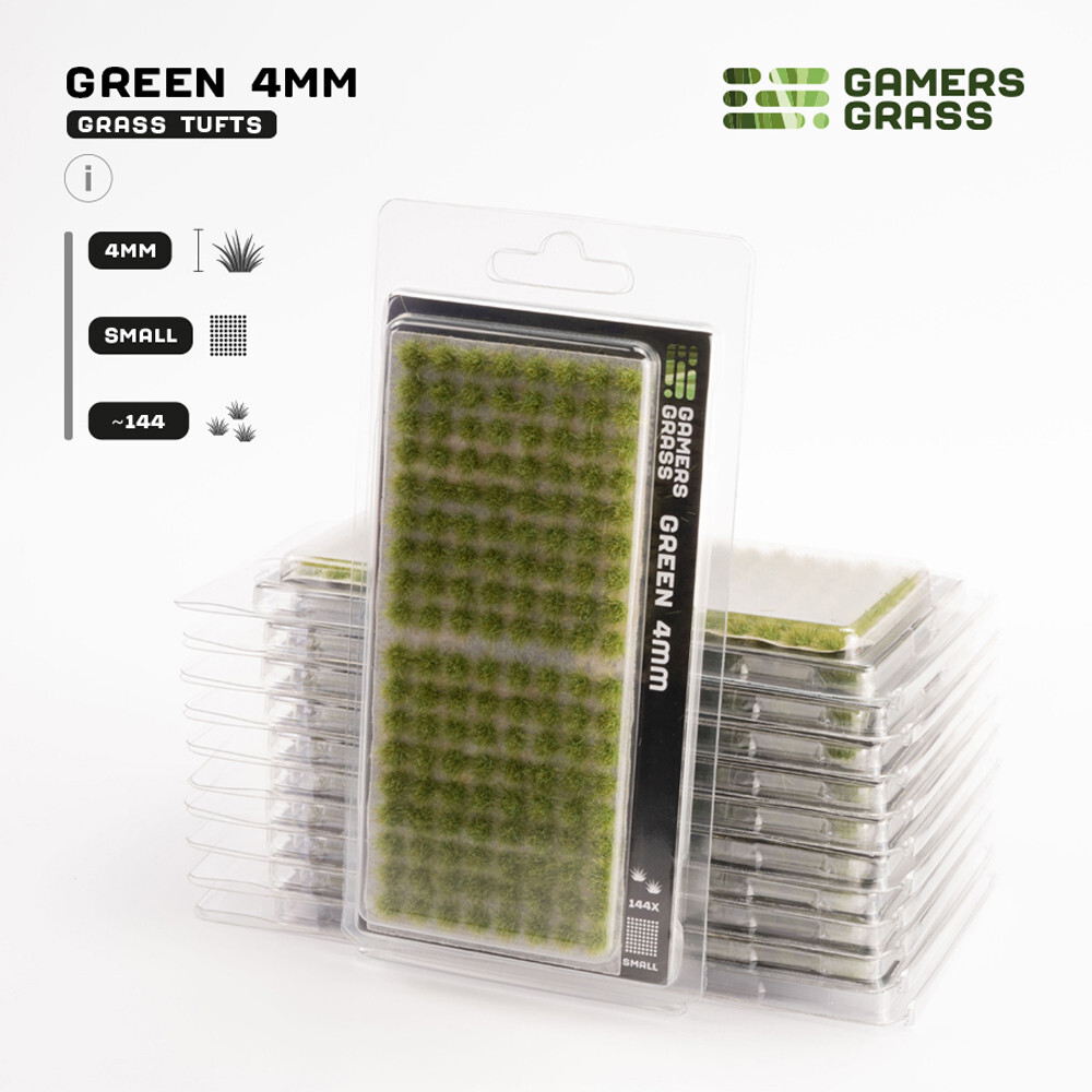 

Аксессуары Gamers Grass Gamers Grass Tufts: Green - Small 4mm