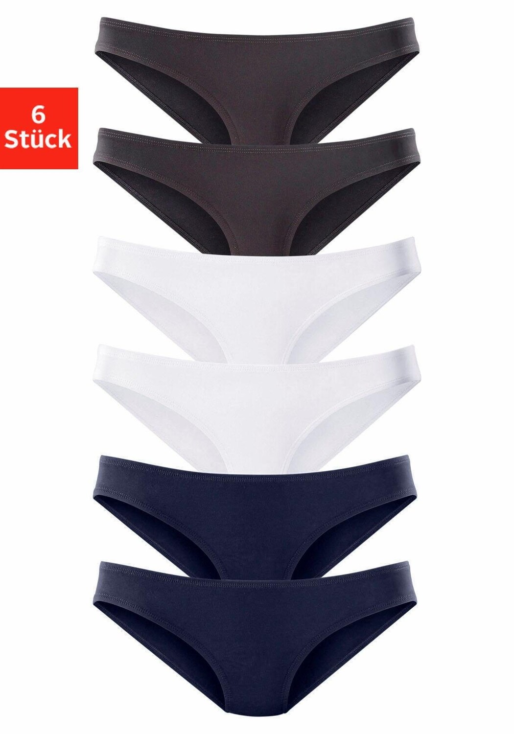 

Трусы Vivance Active Bikini, цвет marine, schwarz, weiß