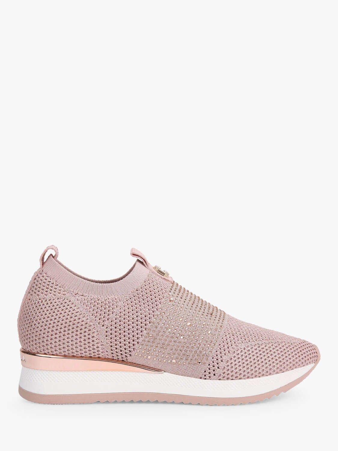 

Carvela Janeiro Трикотажные кроссовки с украшением, розовый румянец