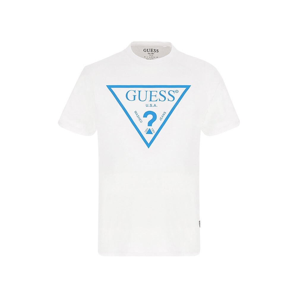 

Футболка Guess Basic Reflective Logo, белый