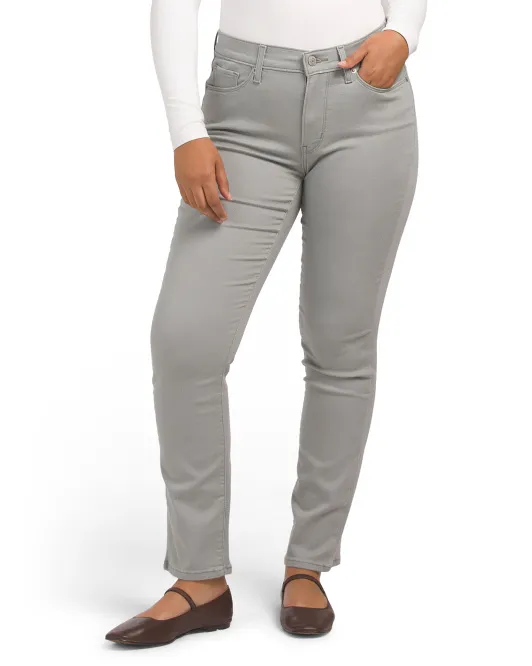 

Классические прямые джинсы Levis, серый