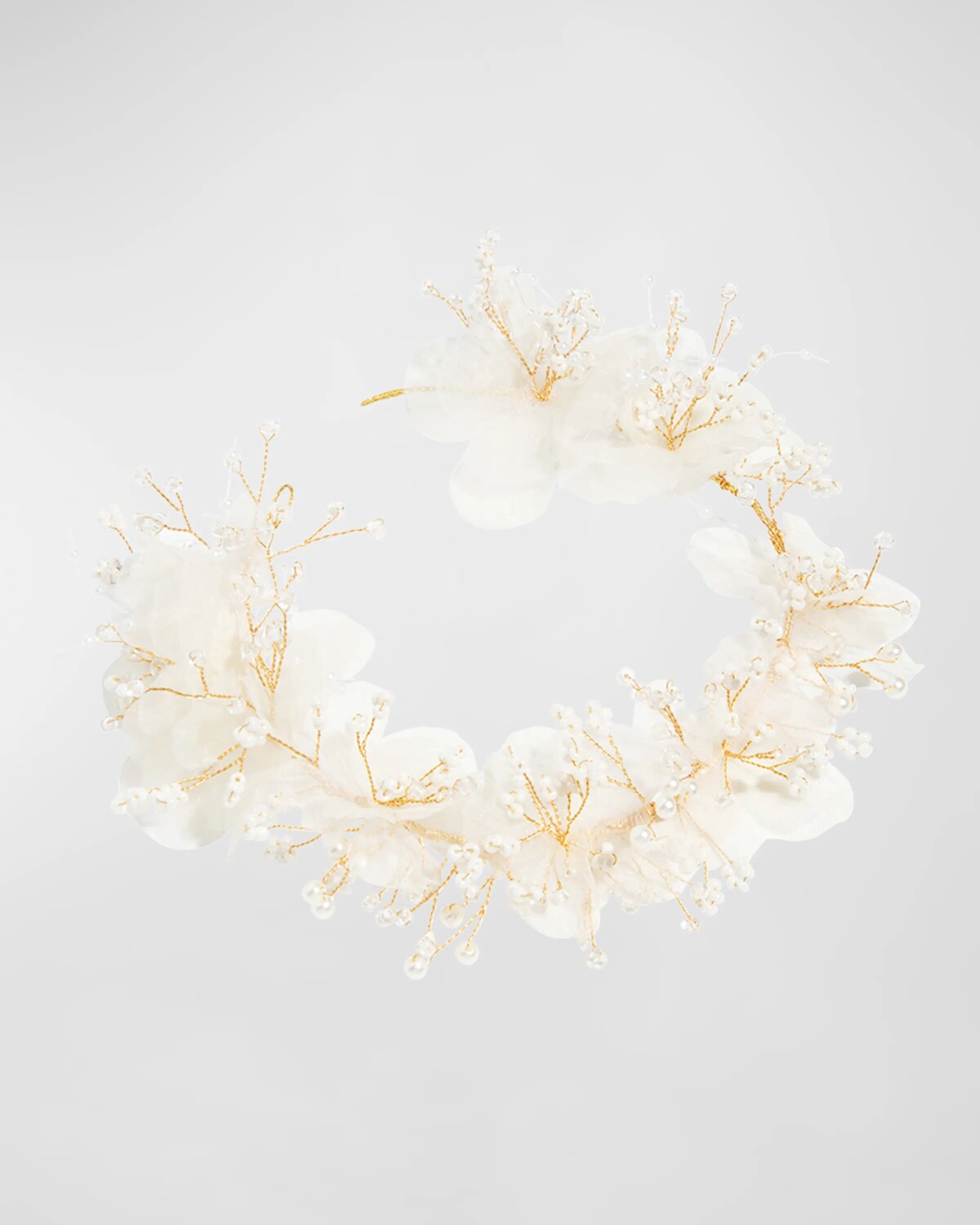 

Повязка на голову Elowen Pearly Halo L. Erickson, цвет Pearl